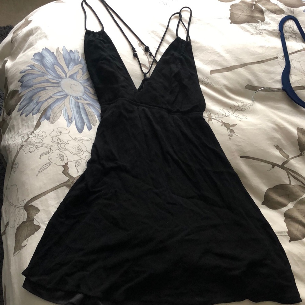 Black mini dress/tunic